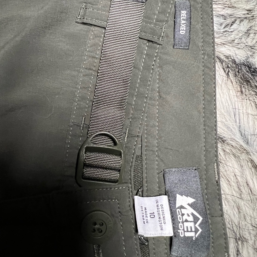 REI zip off cargo hiking pants womens M 10 - Picture 2 of 7